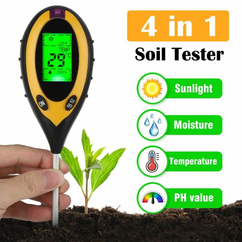 Soil PH And Moisture Light Intensity Test Meter Plant Tester For Plants Growth Soil PH And Moisture Light Intensity Test Meter Plant Tester For Plants Growth