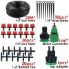 1pc Automatic Micro Drip Irrigation Watering System Kit Hose Home Garden & Adjustable Drippers Greenhouses Potted Grows - 25m Double Outlet Suit