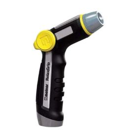 Melnor R550 RelaxGrip Adjustable Metal Hose Nozzle, Black / Yellow - Melnor