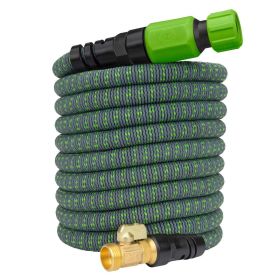 HydroTech Burst Proof Expandable Garden Hose - Latex Water Hose 5/8in Dia. x 50 ft. - Hydrotech