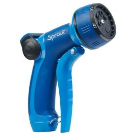 Sprout Front Trigger 7-Pattern Nozzle in Blue - Sprout