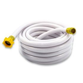 Camco TastePURE 25-Foot Camper/RV Drinking Water Hose | Lead-Free, BPA-Free, and Phthalate-Free UV-Stabilized PVC (22783) - Camco