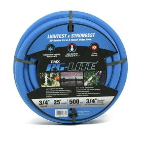 AG-LITE 3/4" X 25' RUBBER WATER HOSE - Blubird