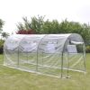 Outdoor Greenhouse Large Portable Gardening Plant Hot House - Transparent