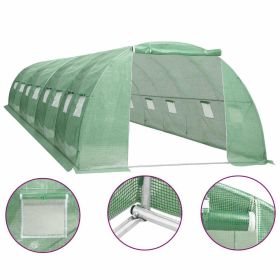 Greenhouse 344.4 ftÂ² 26.2'x13.1'x6.6' - Green