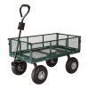 700lb Capacity, 38' x 20' Towable Mesh Garden Utility Cart - Green