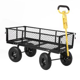 Landscaping Plant and Tool Cart 39in. - black