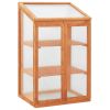 Greenhouse 23.6"x17.7"x39.4" Firwood - Yellow