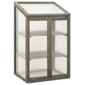 Greenhouse 23.6"x17.7"x39.4" Firwood - Green and white
