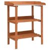 Plant Stand 29.9"x14.6"x35" Firwood - Brown