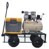 Wagon Cart Garden cart trucks make it easier to transport firewood - Green