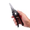 Heavy Duty Garden Clippers with Rust Proof Stainless Steel Blades Bypass Pruner Shears - Black