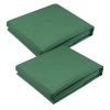 2pcs 15.5x4Ft Pergola Canopy Replacement Cover Green - green