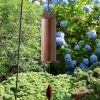 Outdoor Wind Chimes Heroic Windbell Antique Wind Bell, Deep Resonance Serenity Bell, Metal Cylinder Wind Chimes - M