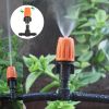20pcs Adjustable Garden Drip Irrigation Misting Nozzles Micro Sprinkler Head Atomizer Irrigation Drippers - Spray Nozzle-B