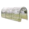 Outdoor Greenhouse Large Portable Gardening Plant Hot House - Transparent