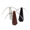 Chemical-Free Table Top Bug Repellent/Deterrent Fan with Holographic Blades - Brown