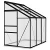 Greenhouse Anthracite Aluminum 140.1 ftÂ³ - Anthracite