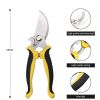 Pruner Garden Scissors Professional Sharp Bypass Pruning Shears Tree Trimmers Secateurs Hand Clippers For Garden Beak Scissors - Red