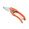 8" Heavy Duty Tree Trimmer, Anvil Pruning Shears Stainless Steel with Safety Lock - Orange