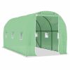 Greenhouse 96.9 ftÂ² 14.8'x6.6'x6.6' - Green