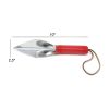 Stainless Steel Garden Point Trowel for Digging Weeding - Red