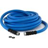 AG-Lite Rubber Hot & Cold Water Rubber Garden Hose: Ultra-Light & Super Strong - 2X the water flow than 5/8" hose (1"x 50') - BSALONE50 - Blubird