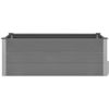 Garden Raised Bed WPC 59.1" x 19.7" x 21.3" Gray - Gray