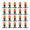 20pcs Adjustable Garden Drip Irrigation Misting Nozzles Micro Sprinkler Head Atomizer Irrigation Drippers - Spray Nozzle-F