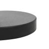 Parasol Base Granite 62.8 lb Round Black - Black