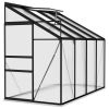 Greenhouse Anthracite Aluminum 185 ftÂ³ - Anthracite