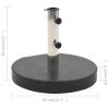 Parasol Base Granite 62.8 lb Round Black - Black