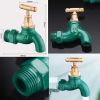 Old-fashioned Thicken Iron Faucet Garden Faucet Winter Outdoor Mop Pool Faucet Single Cold Water Tap - Default