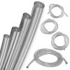 4 Sizes Petrol Fuel Gas Line Pipe Hose Tubing For String Trimmer Chainsaw Blower - Clear