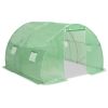 Greenhouse 96.9 ftÂ² 118.1"x118.1"x78.7" - Green