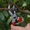 Garden Tools Professional Hand Pruning Shears - Green & Red - Gardening Shears