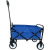 Outdoor Garden Multipurpose Micro Collapsible Beach Trolley Cart Camping Folding Wagon - as Pic