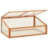 Greenhouse 39.4"x25.6"x15.7" Firwood - Yellow