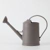 Long Nozzle Watering Can With Sprinkler Head - Gray