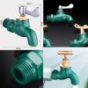 Old-fashioned Thicken Iron Faucet Garden Faucet Mop Pool Faucet Single Cold Water Tap - Default