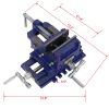 Cross slide vise, Drill Press Vise 4inch,drill press metal milling 2 way X-Y ,benchtop wood working clamp machine - as Pic