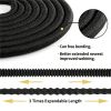 1pc High Pressure Thickened Car Washing Hose; Garden Water Pipe Metal Water Gun Nozzle; Retractable Water Hose Car Washing Tool Set - 150FT-45m Extend
