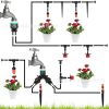 Adjustable Automatic Drip Irrigation Kits for Garden Greenhouse - Orange