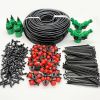 1 Set DIY Garden Drip Irrigation Hoses; Garden Watering System For Adjusting The Amount Of Drip Irrigation Spray; Saving Water And Time - 15m Suit
