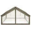 Greenhouse Gray 44.8"x31.4"x19.6" Firwood - Grey