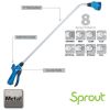 Sprout 8-Pattern 33" Watering Wand in Blue - Sprout