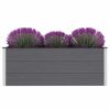 Garden Raised Bed WPC 59.1" x 19.7" x 21.3" Gray - Gray