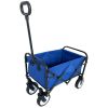 Outdoor Garden Multipurpose Micro Collapsible Beach Trolley Cart Camping Folding Wagon - as Pic