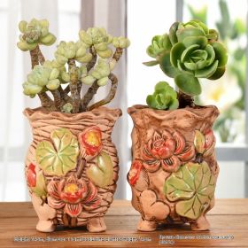 Succulent Flower Pot Ceramic Stoneware