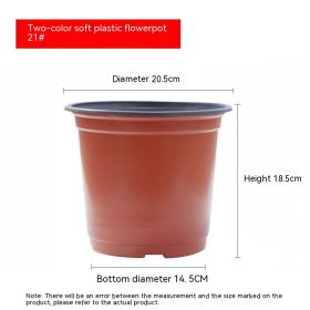 Plastic Nutrition Feeding Block Planting And Transplanting Pot Fall Not Bad Seedling Cup (Option: 210 Models-30 Packs)
